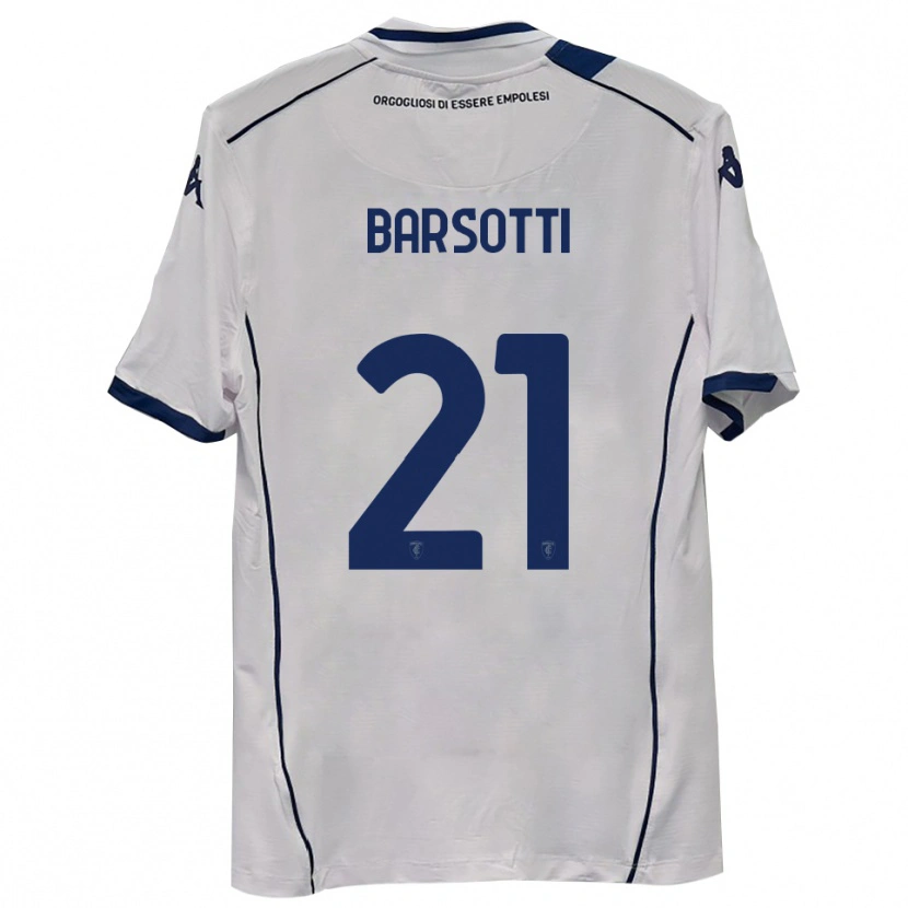 Danxen Kid Leonardo Barsotti #21 Dark Navy Away Jersey 2025/26 T-Shirt