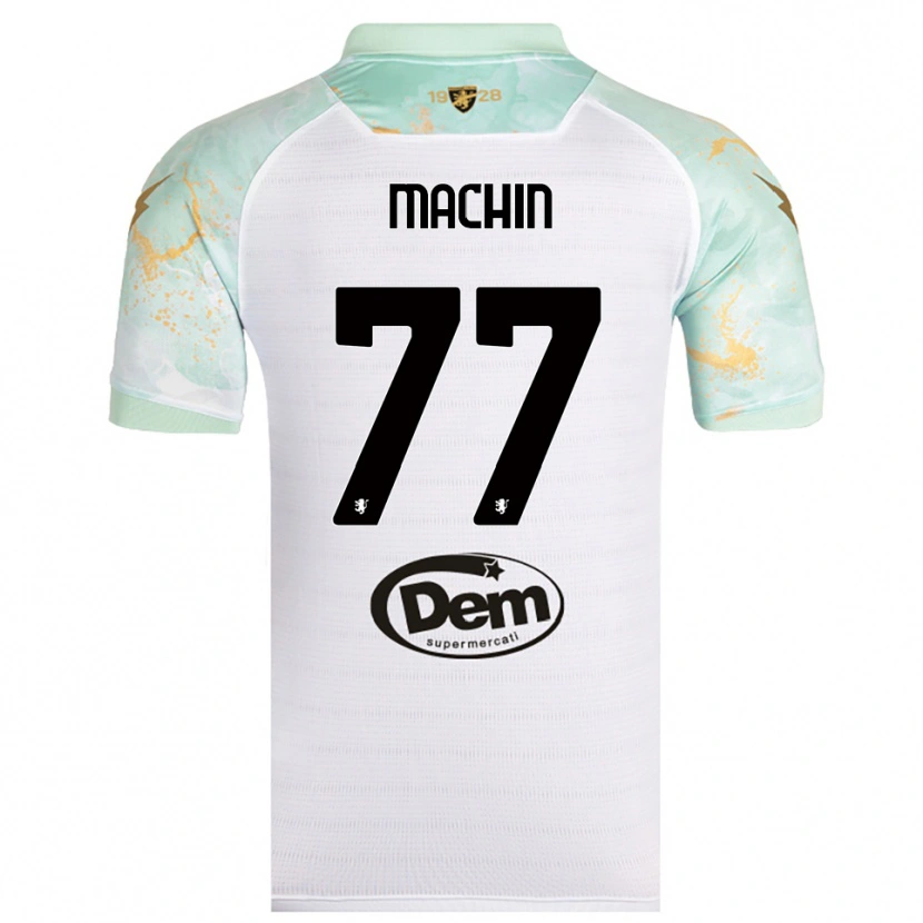 Danxen Kid José Machín #77 White Black Away Jersey 2025/26 T-Shirt