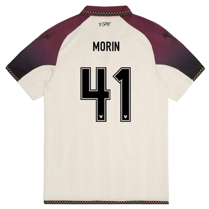 Danxen Kid Elena Morin #41 Cream Burgundy Away Jersey 2025/26 T-Shirt