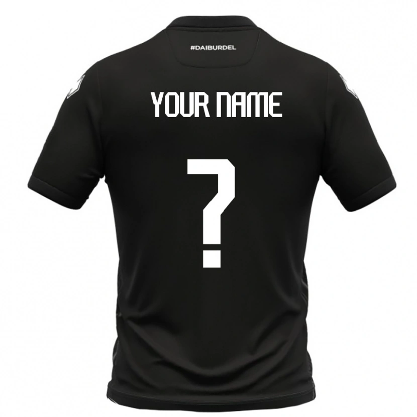 Danxen Kid Your Name #0 Black White Away Jersey 2025/26 T-Shirt