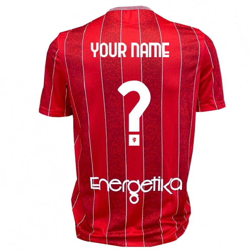 Danxen Kid Your Name #0 Red White Away Jersey 2025/26 T-Shirt