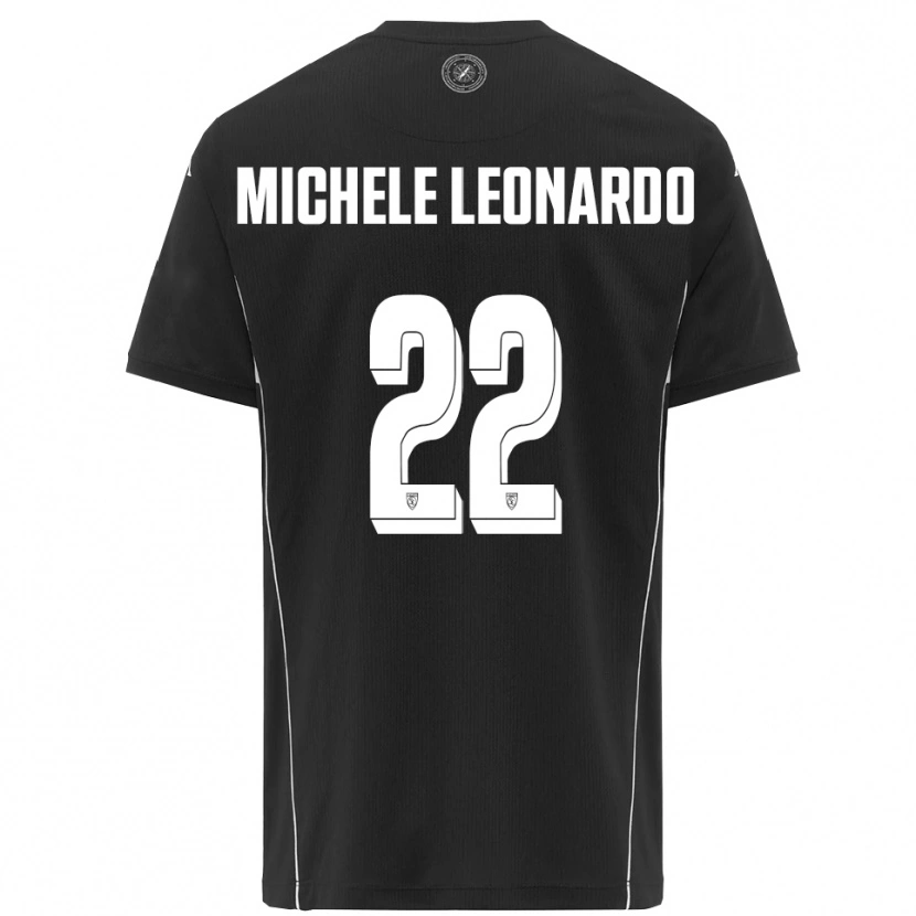 Danxen Kid Matteo Michele Leonardo #22 Black White Away Jersey 2025/26 T-Shirt