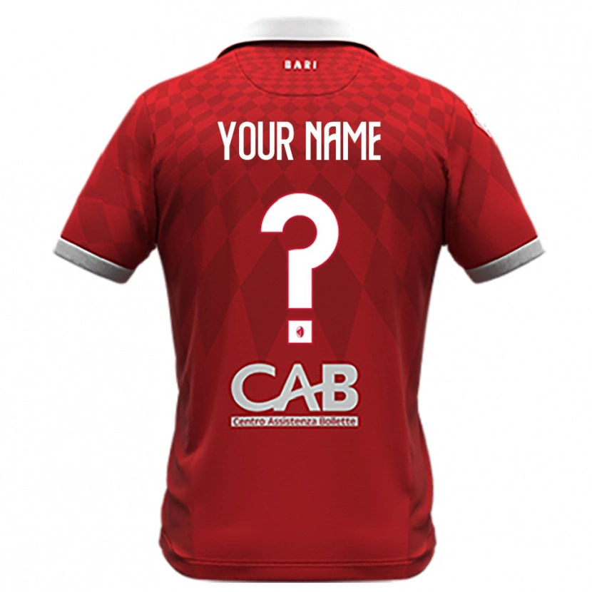 Danxen Kid Your Name #0 Red White Away Jersey 2025/26 T-Shirt