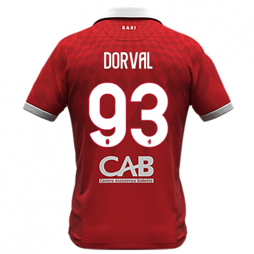 Danxen Kid Mehdi Dorval #93 Red White Away Jersey 2025/26 T-Shirt