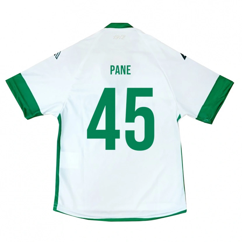Danxen Kid Pasquale Pane #45 White Green Blue Away Jersey 2025/26 T-Shirt