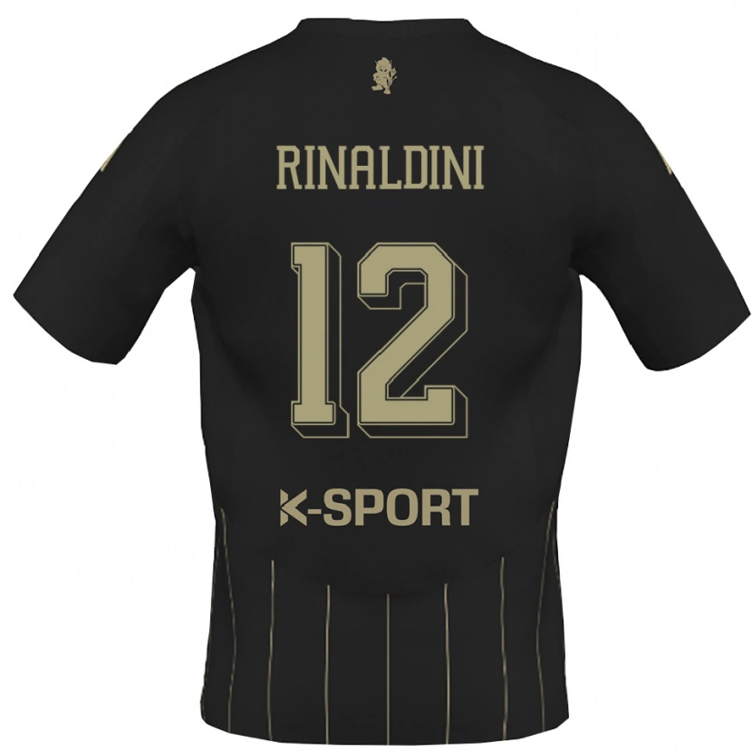 Danxen Kid Ruben Rinaldini #12 Gray White Away Jersey 2025/26 T-Shirt