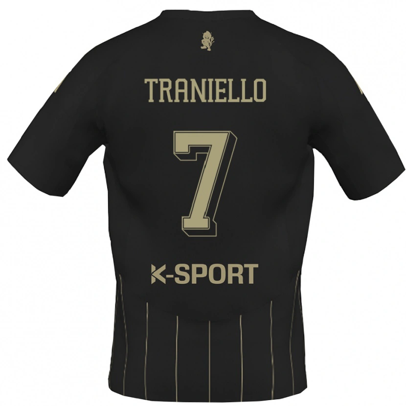 Danxen Kid Andrea Traniello #7 Gray White Away Jersey 2025/26 T-Shirt