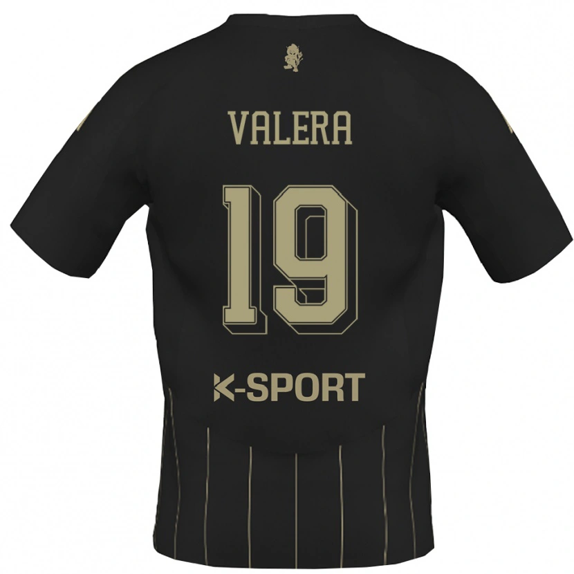 Danxen Kid Edgar Valera #19 Gray White Away Jersey 2025/26 T-Shirt