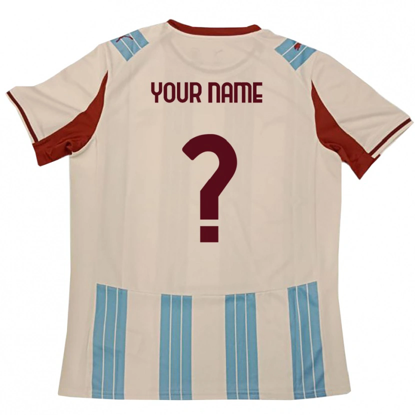 Danxen Kid Your Name #0 Sky Blue White Away Jersey 2025/26 T-Shirt