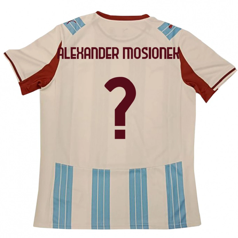Danxen Kid Kamil Alexander Mosionek #0 Sky Blue White Away Jersey 2025/26 T-Shirt
