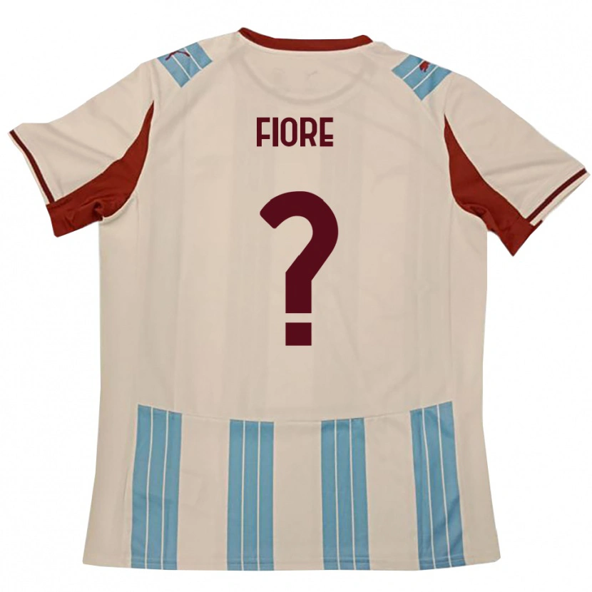 Danxen Kid Andrea Fiore #0 Sky Blue White Away Jersey 2025/26 T-Shirt