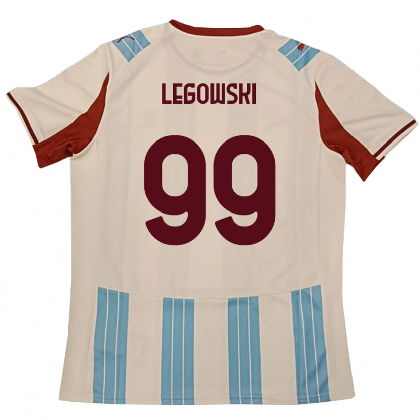 Danxen Kid Mateusz Legowski #99 Sky Blue White Away Jersey 2025/26 T-Shirt