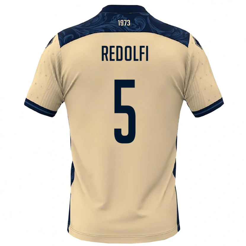 Danxen Kid Alex Redolfi #5 White Navy Away Jersey 2025/26 T-Shirt