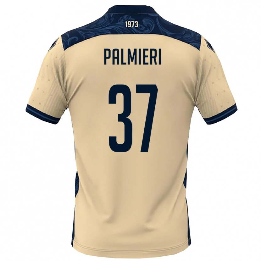Danxen Kid Riccardo Palmieri #37 White Navy Away Jersey 2025/26 T-Shirt
