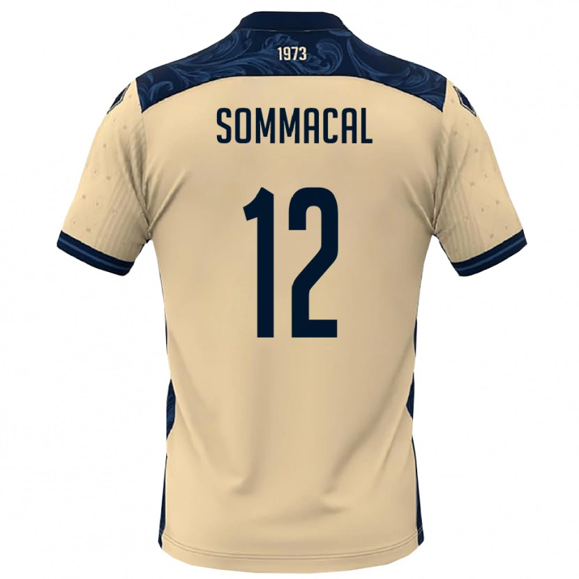 Danxen Kid Cesare Sommacal #12 White Navy Away Jersey 2025/26 T-Shirt