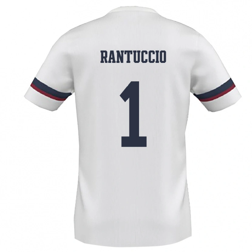 Danxen Kid Carmelo Rantuccio #1 White Red Away Jersey 2025/26 T-Shirt