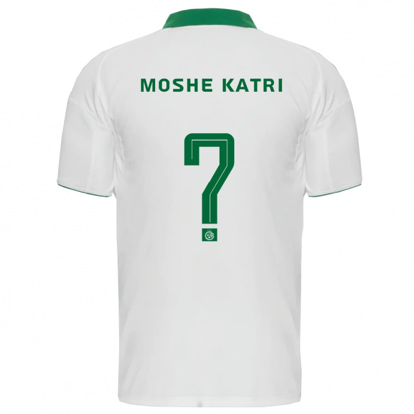 Danxen Kid Roy Moshe Katri #0 White Green Away Jersey 2025/26 T-Shirt