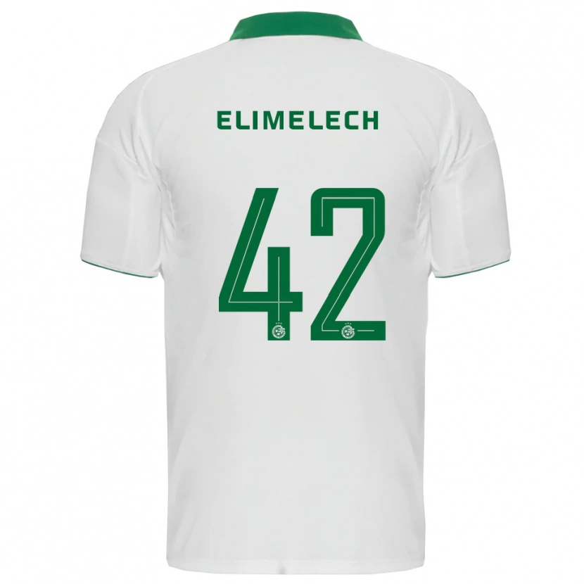 Danxen Kid Roey Elimelech #42 White Green Away Jersey 2025/26 T-Shirt