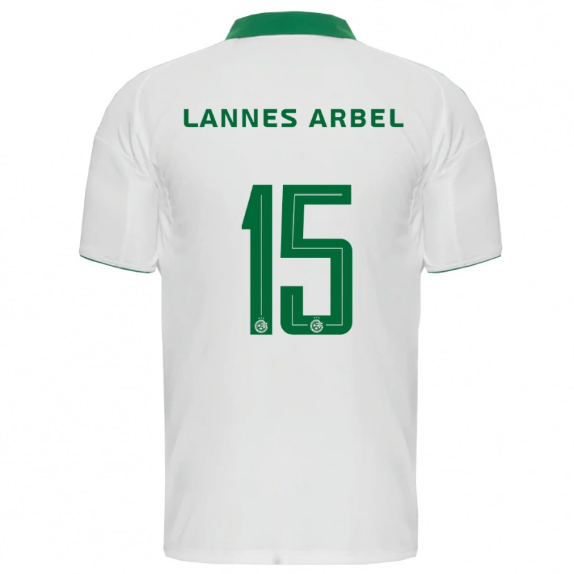 Danxen Kid Tomer Lannes Arbel #15 White Green Away Jersey 2025/26 T-Shirt