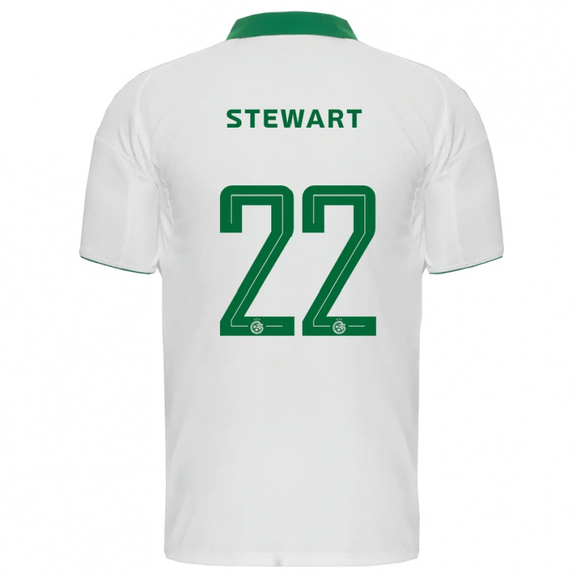 Danxen Kid Trivante Stewart #22 White Green Away Jersey 2025/26 T-Shirt