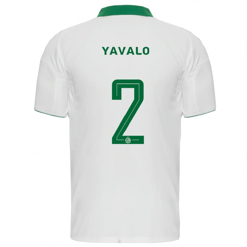 Danxen Kid Gatachao Yavalo #2 White Green Away Jersey 2025/26 T-Shirt