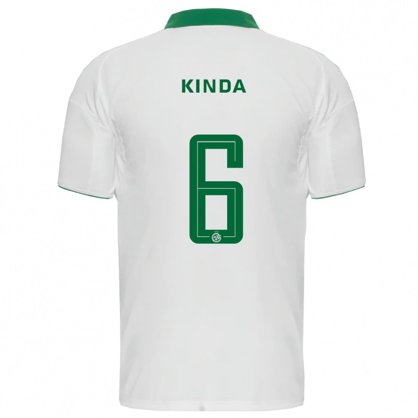 Danxen Kid Gadi Kinda #6 White Green Away Jersey 2025/26 T-Shirt