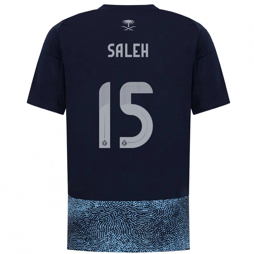 Danxen Kid Rinas Saleh #15 Navy Sky Blue Away Jersey 2025/26 T-Shirt
