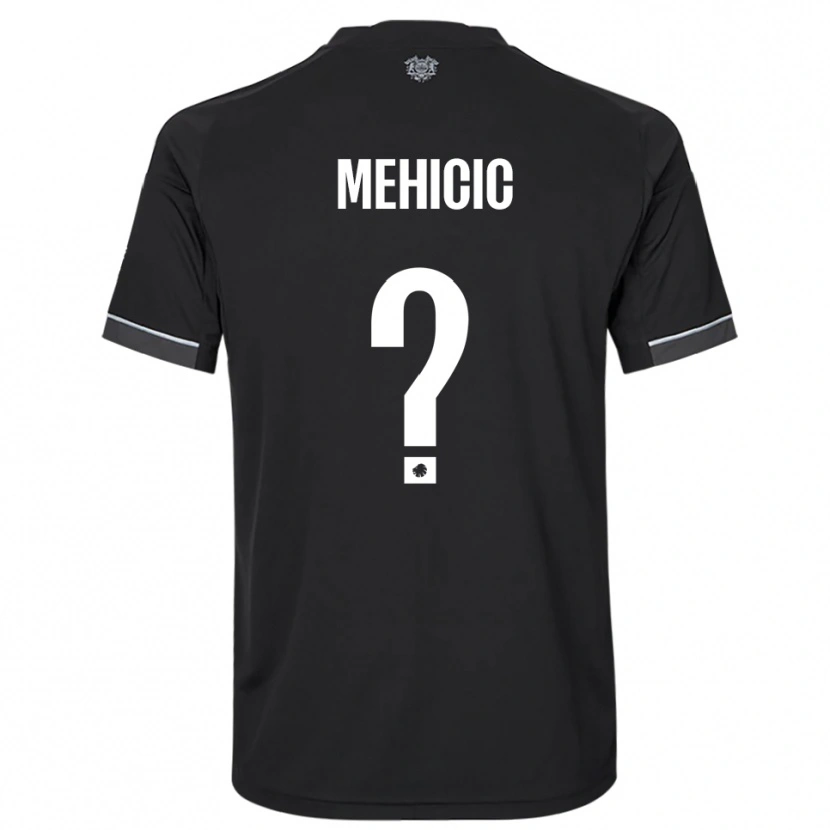 Danxen Kid Elvin Mehicic #0 Black White Away Jersey 2025/26 T-Shirt