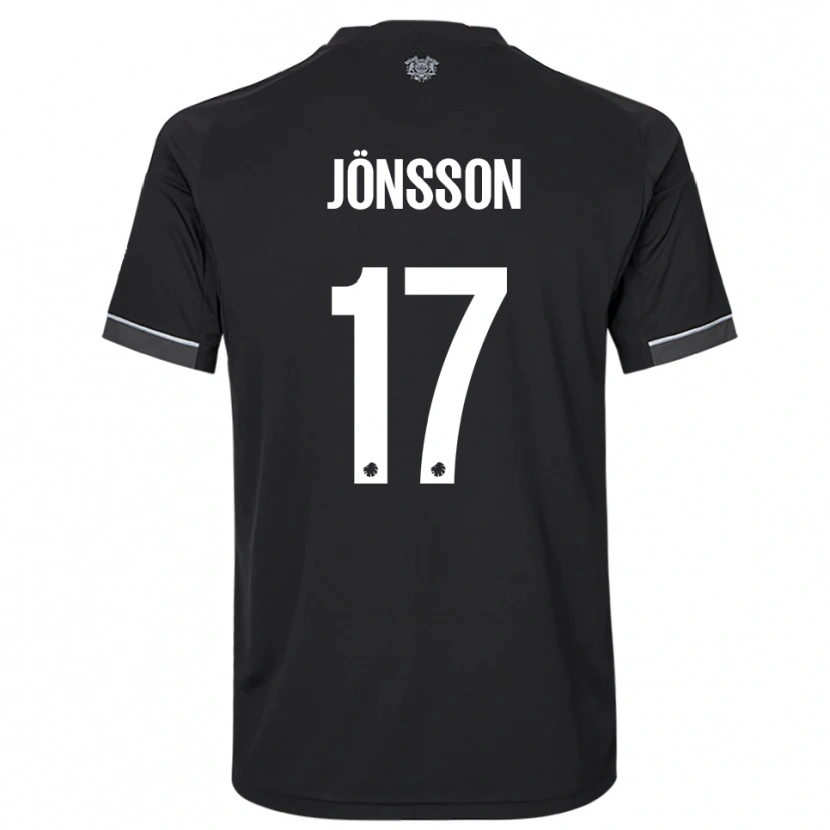 Danxen Kid Neo Jönsson #17 Black White Away Jersey 2025/26 T-Shirt