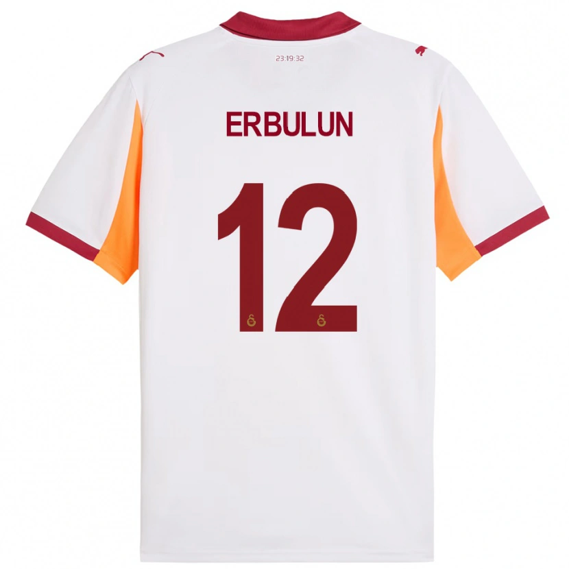 Danxen Kid Helin Erbulun #12 White Red Away Jersey 2025/26 T-Shirt