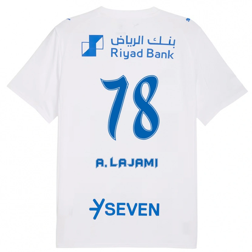 Danxen Kid Ali Lajami #78 White Blue Away Jersey 2025/26 T-Shirt