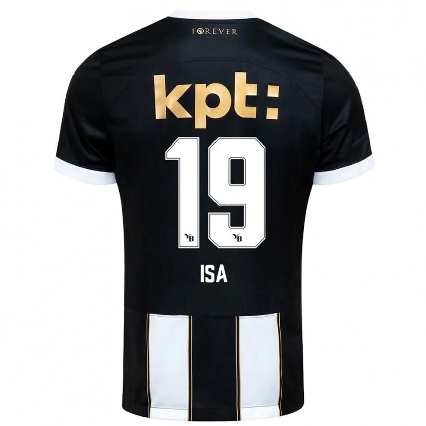 Danxen Kid Ron Isa #19 Black White Away Jersey 2025/26 T-Shirt