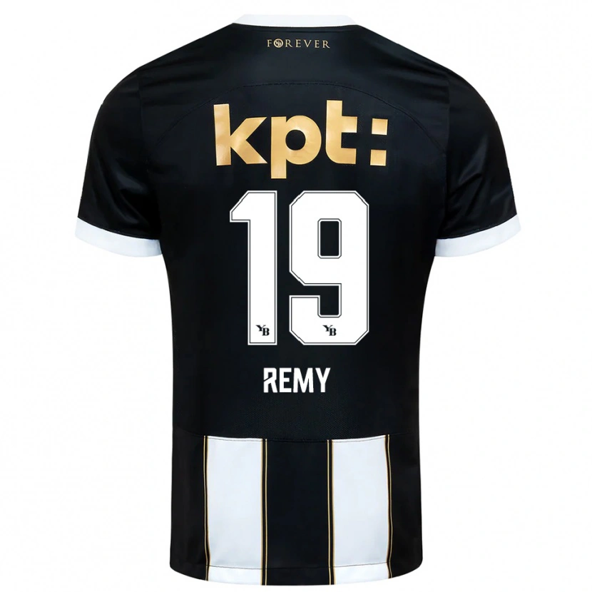 Danxen Kid Audrey Remy #19 Black White Away Jersey 2025/26 T-Shirt
