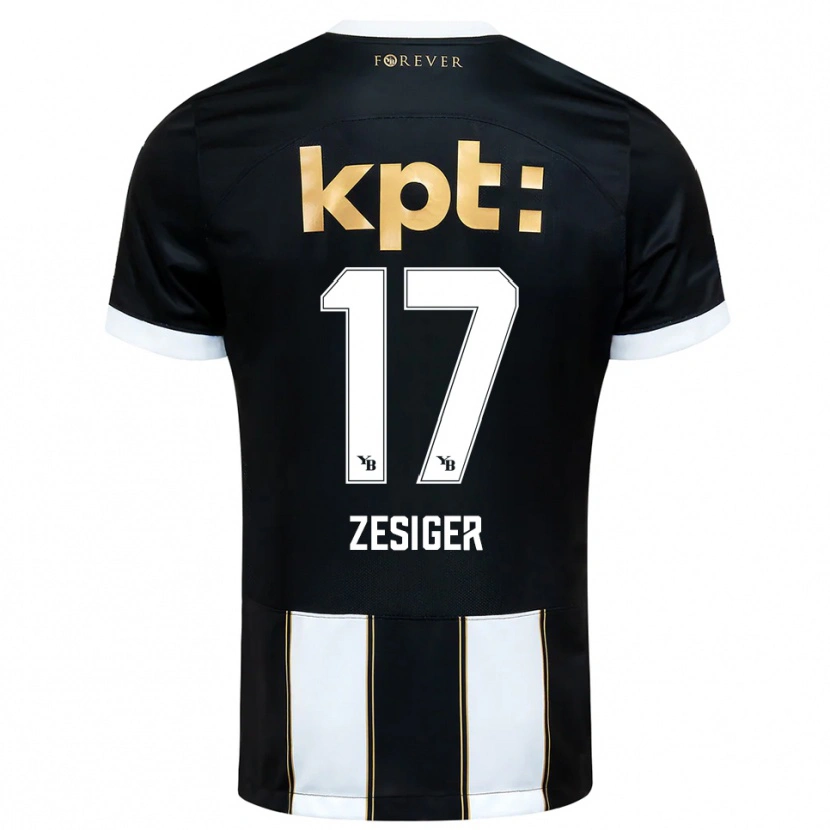 Danxen Kid Navin Zesiger #17 Black White Away Jersey 2025/26 T-Shirt