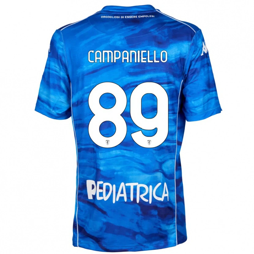 Danxen Men Thomas Campaniello #89 Blue White Home Jersey 2025/26 T-Shirt
