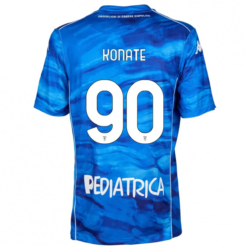 Danxen Men Ismaël Konaté #90 Blue White Home Jersey 2025/26 T-Shirt