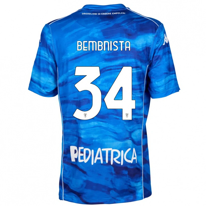 Danxen Men Dawid Bembnista #34 Blue White Home Jersey 2025/26 T-Shirt