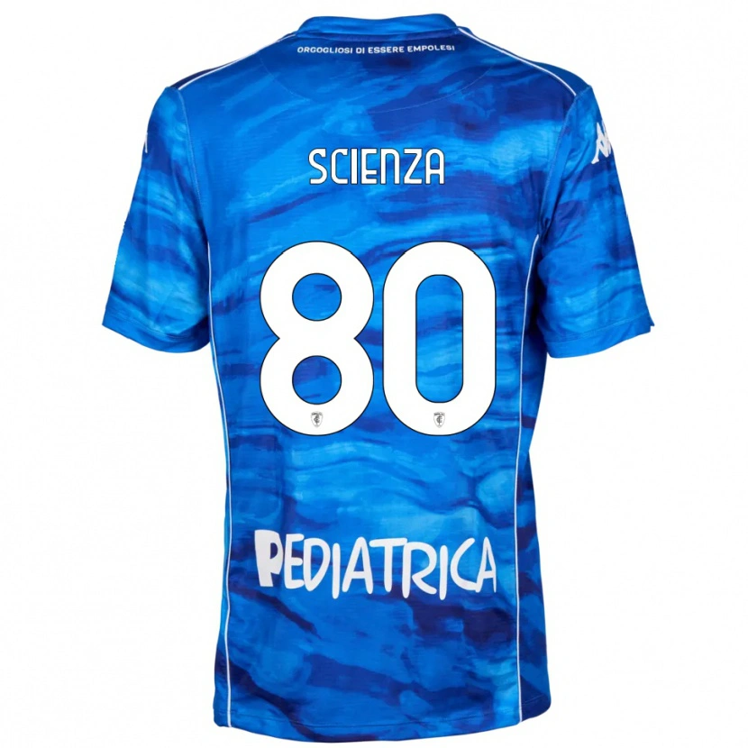 Danxen Men Michele Scienza #80 Blue White Home Jersey 2025/26 T-Shirt