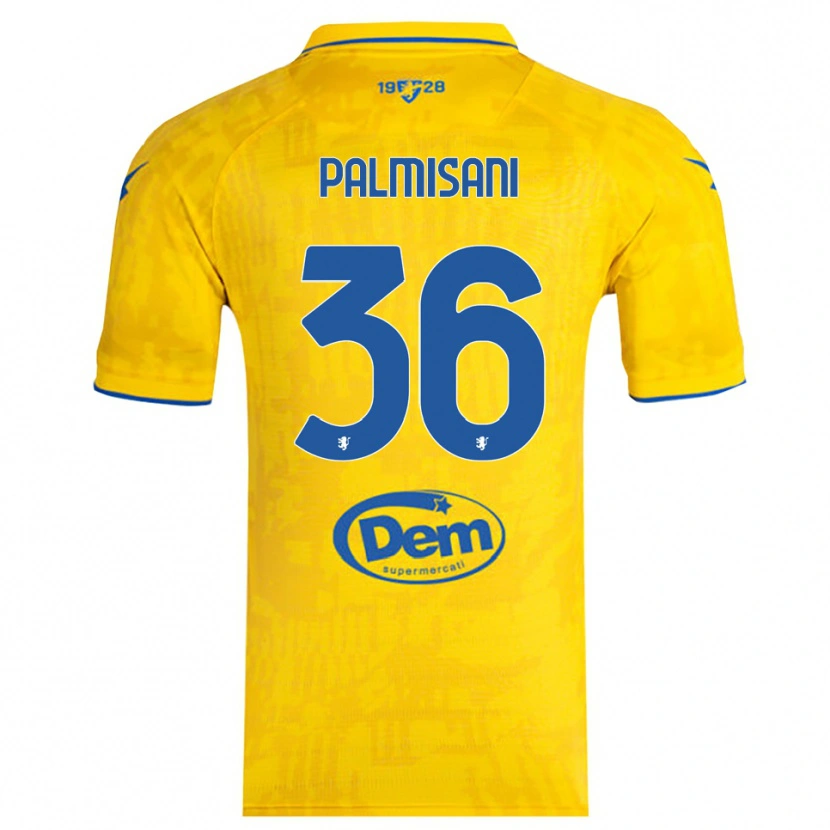 Danxen Men Lorenzo Palmisani #36 Yellow Blue Home Jersey 2025/26 T-Shirt