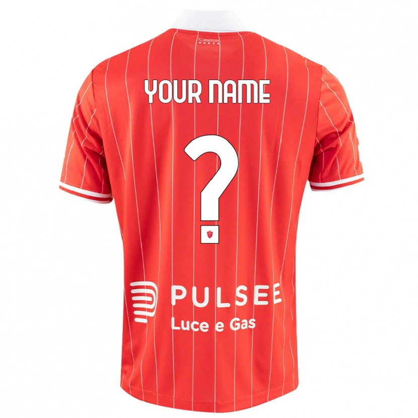Danxen Men Your Name #0 Red White Home Jersey 2025/26 T-Shirt