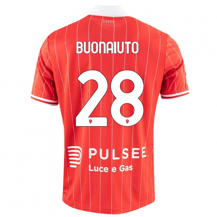 Danxen Men Marco Buonaiuto #28 Red White Home Jersey 2025/26 T-Shirt