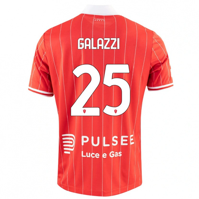 Danxen Men Nicolas Galazzi #25 Red White Home Jersey 2025/26 T-Shirt