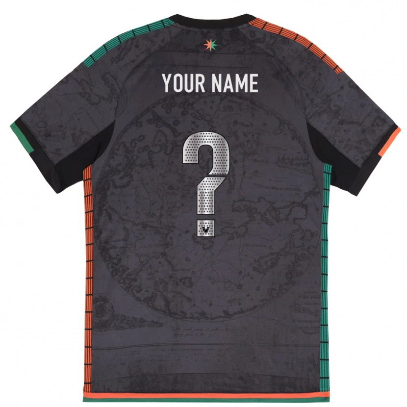 Danxen Men Your Name #0 Dark Gray Home Jersey 2025/26 T-Shirt