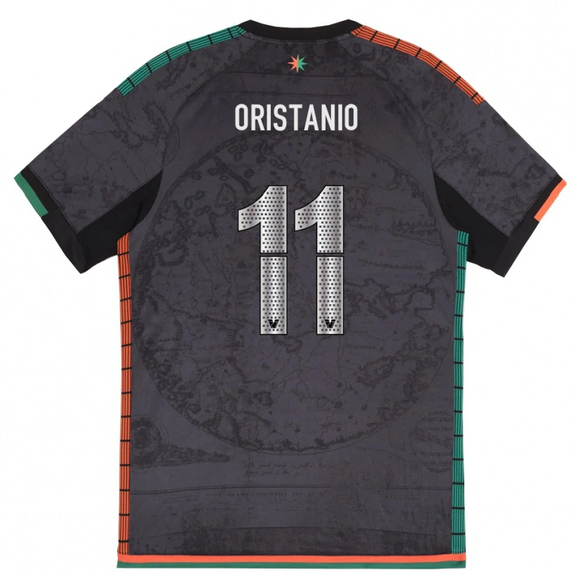 Danxen Men Gaetano Oristanio #11 Dark Gray Home Jersey 2025/26 T-Shirt