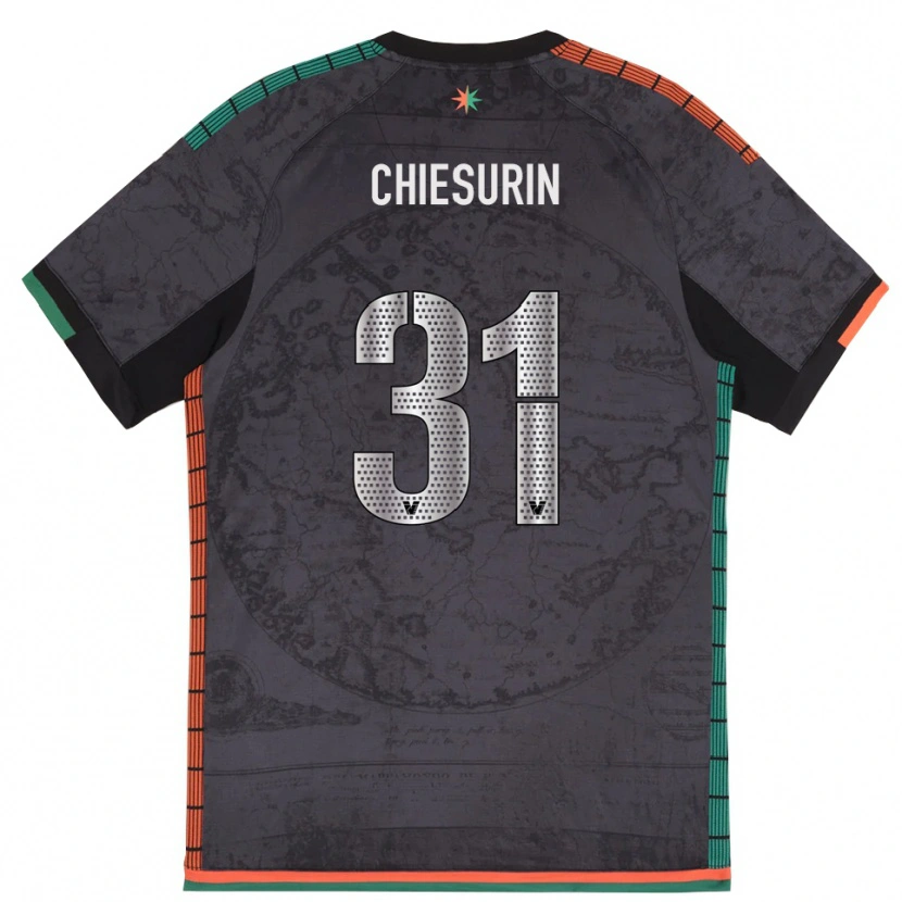 Danxen Men Alberto Chiesurin #31 Dark Gray Home Jersey 2025/26 T-Shirt