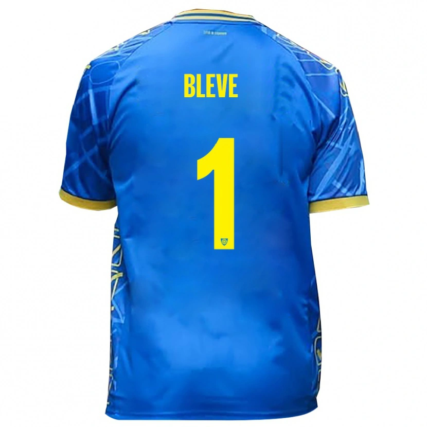 Danxen Men Marco Bleve #1 Sky Blue Yellow Home Jersey 2025/26 T-Shirt