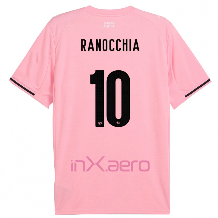 Danxen Men Filippo Ranocchia #10 Pink Black Home Jersey 2025/26 T-Shirt