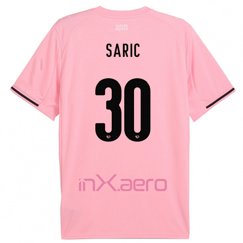 Danxen Men Dario Saric #30 Pink Black Home Jersey 2025/26 T-Shirt