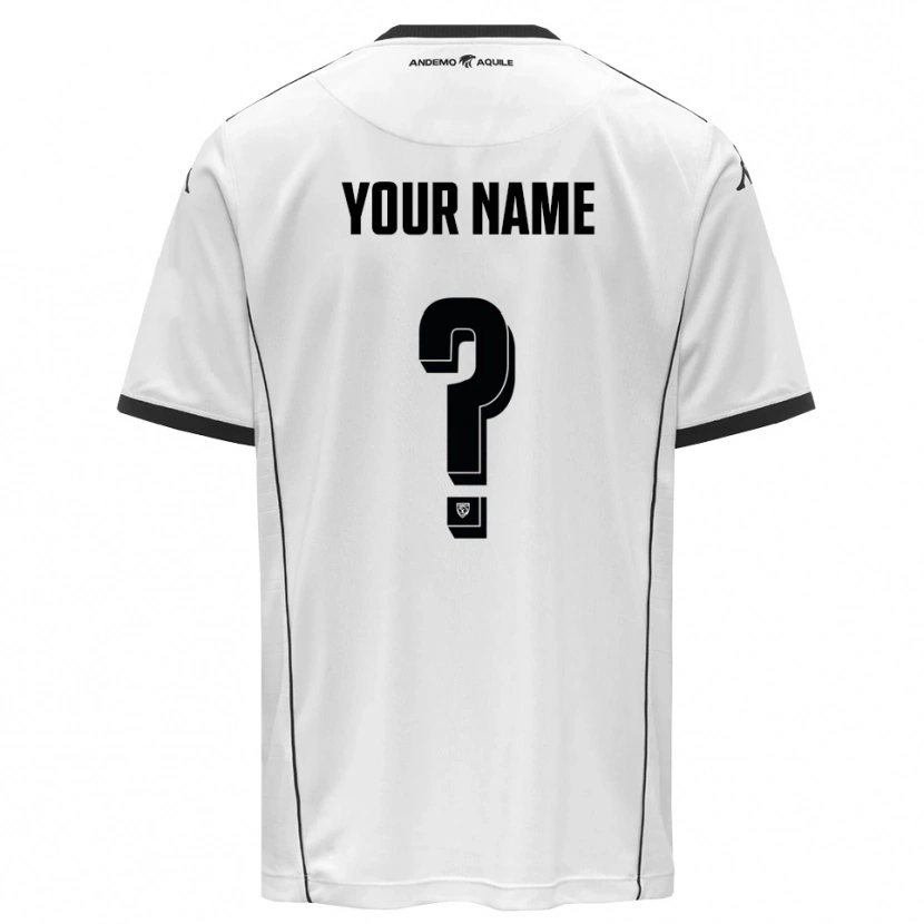Danxen Men Your Name #0 White Black Home Jersey 2025/26 T-Shirt