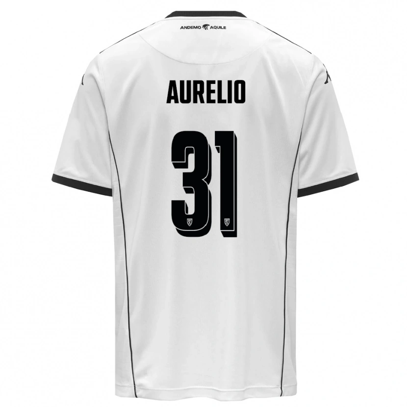 Danxen Men Giuseppe Aurelio #31 White Black Home Jersey 2025/26 T-Shirt